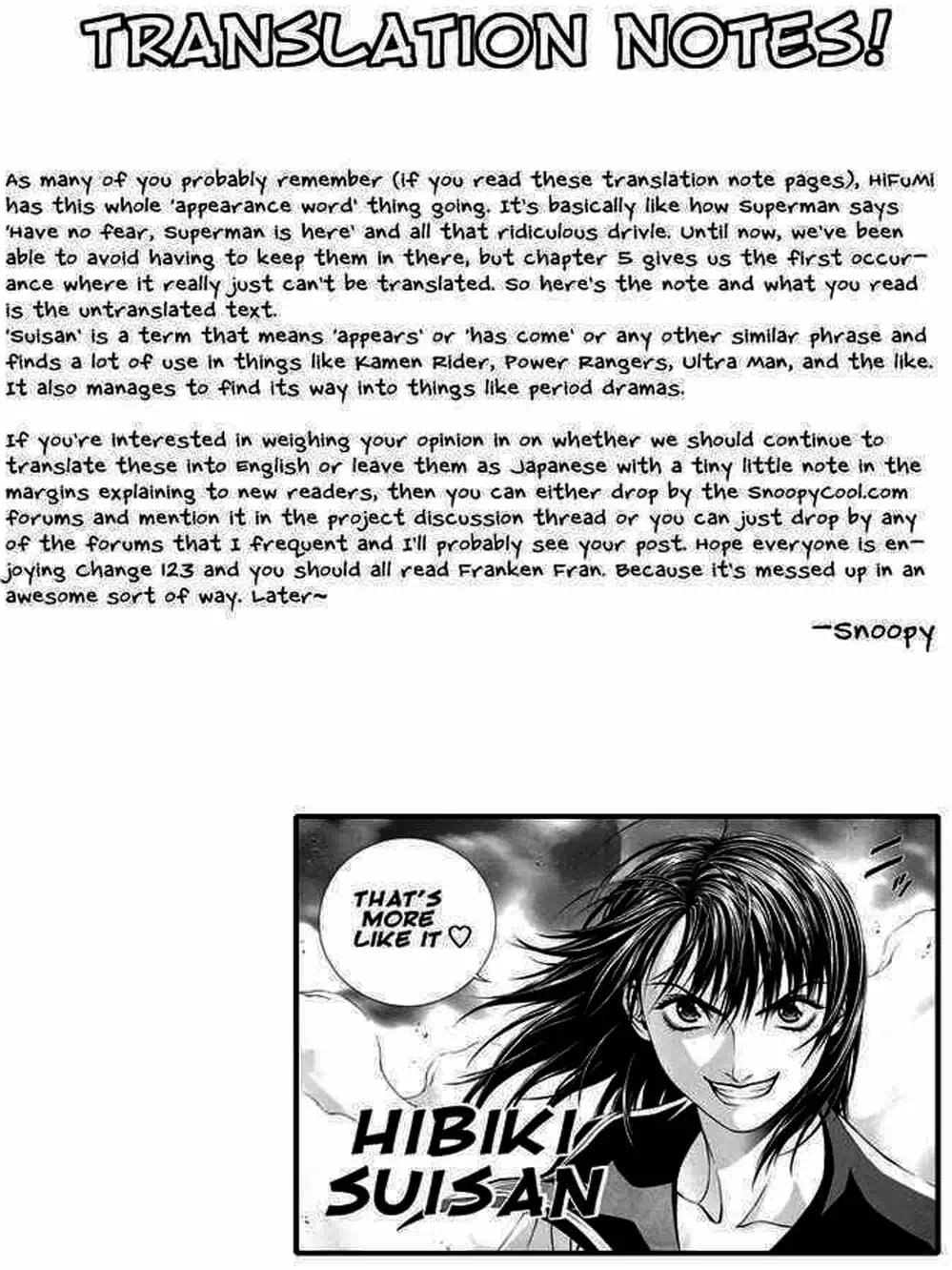 Truyện Tranh Change 1 2 3 trang 6