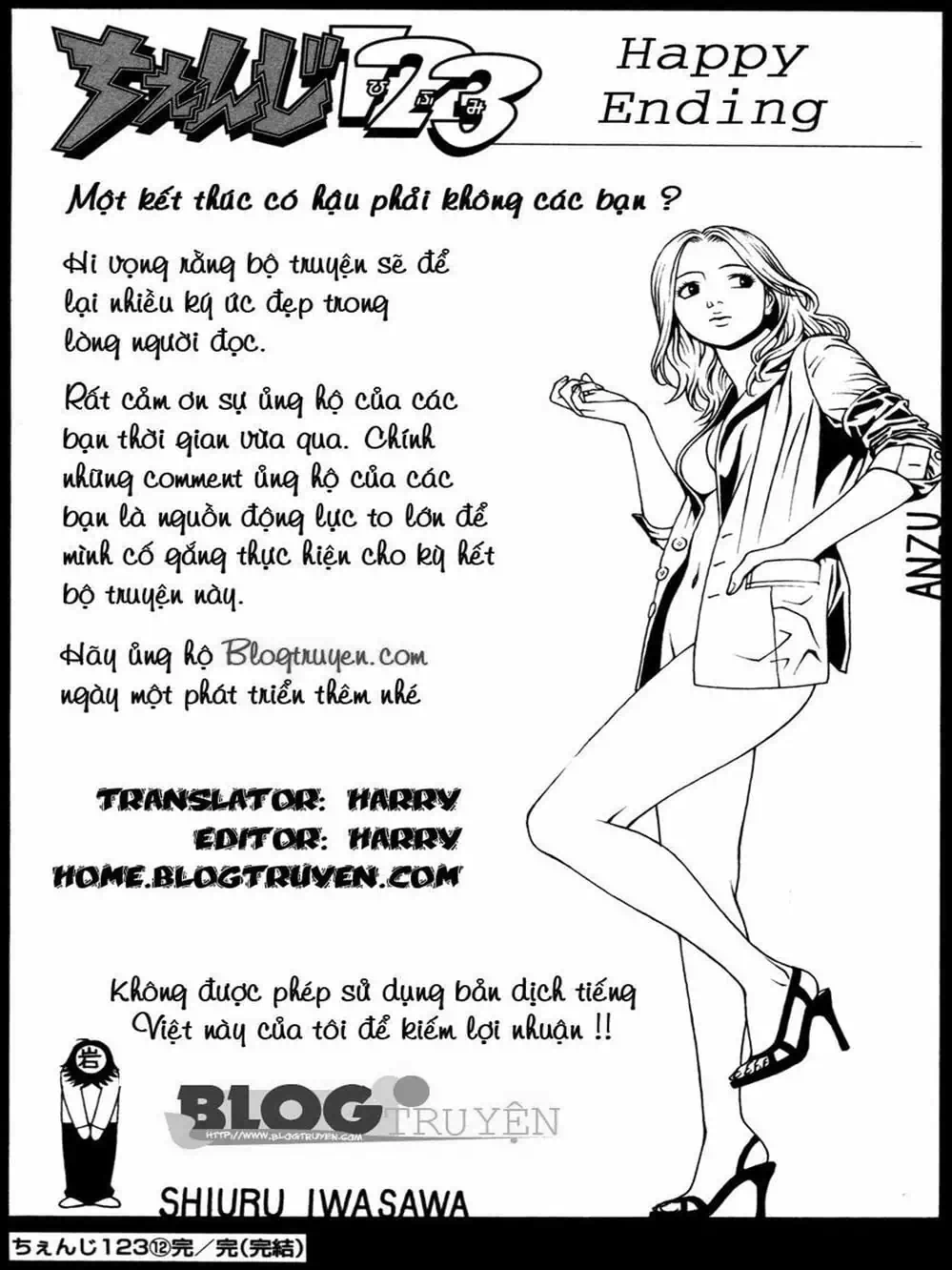 Truyện Tranh Change 1 2 3 trang 6