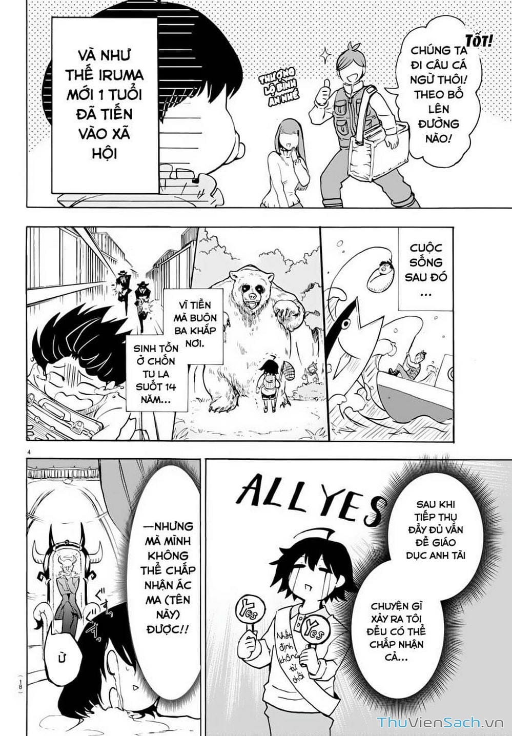 Truyện Tranh Chào Mừng Cậu Đến Trường Iruma-Kun trang 7