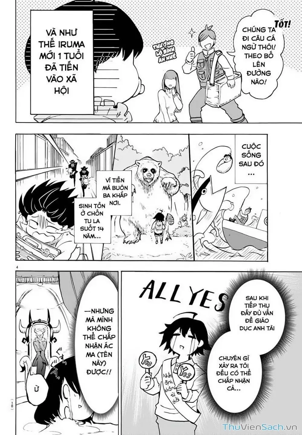 Truyện Tranh Chào Mừng Cậu Đến Trường Iruma-Kun trang 7