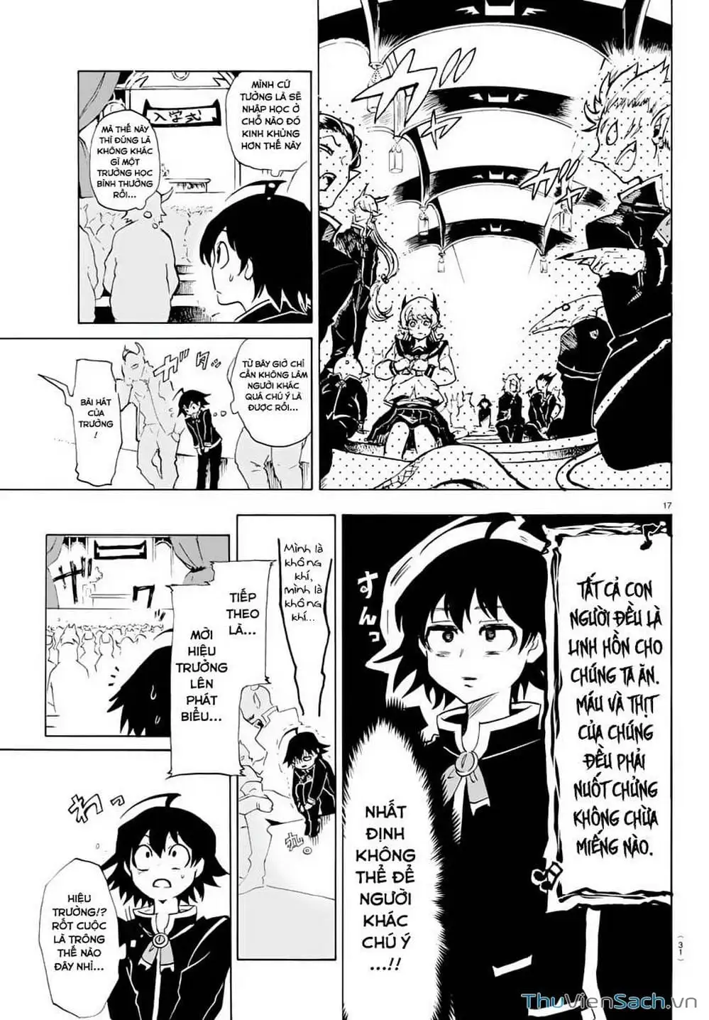 Truyện Tranh Chào Mừng Cậu Đến Trường Iruma-Kun trang 7