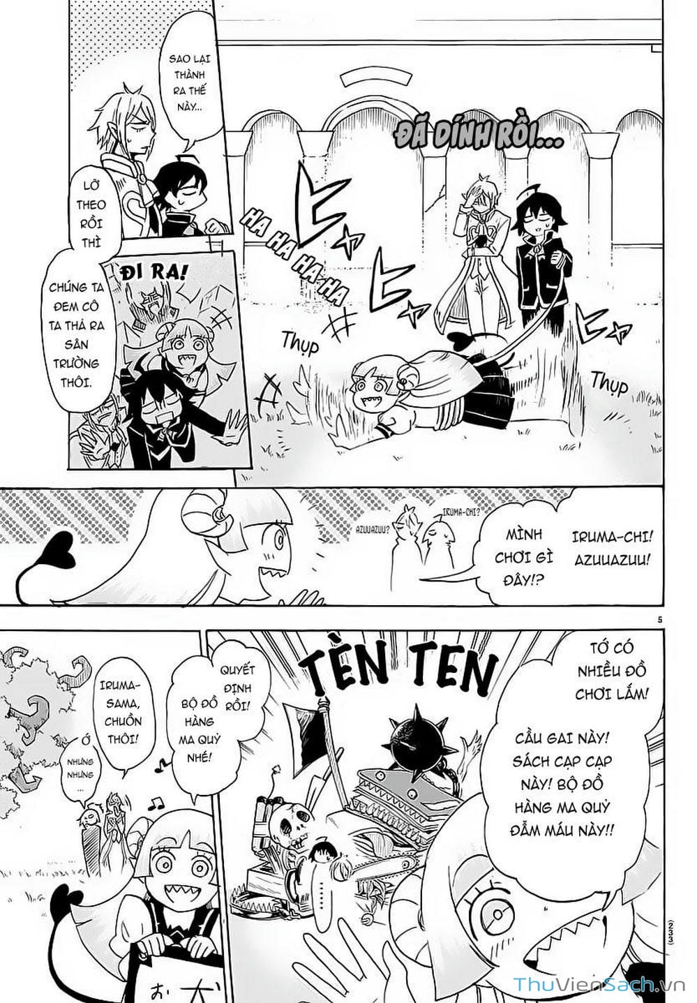 Truyện Tranh Chào Mừng Cậu Đến Trường Iruma-Kun trang 7