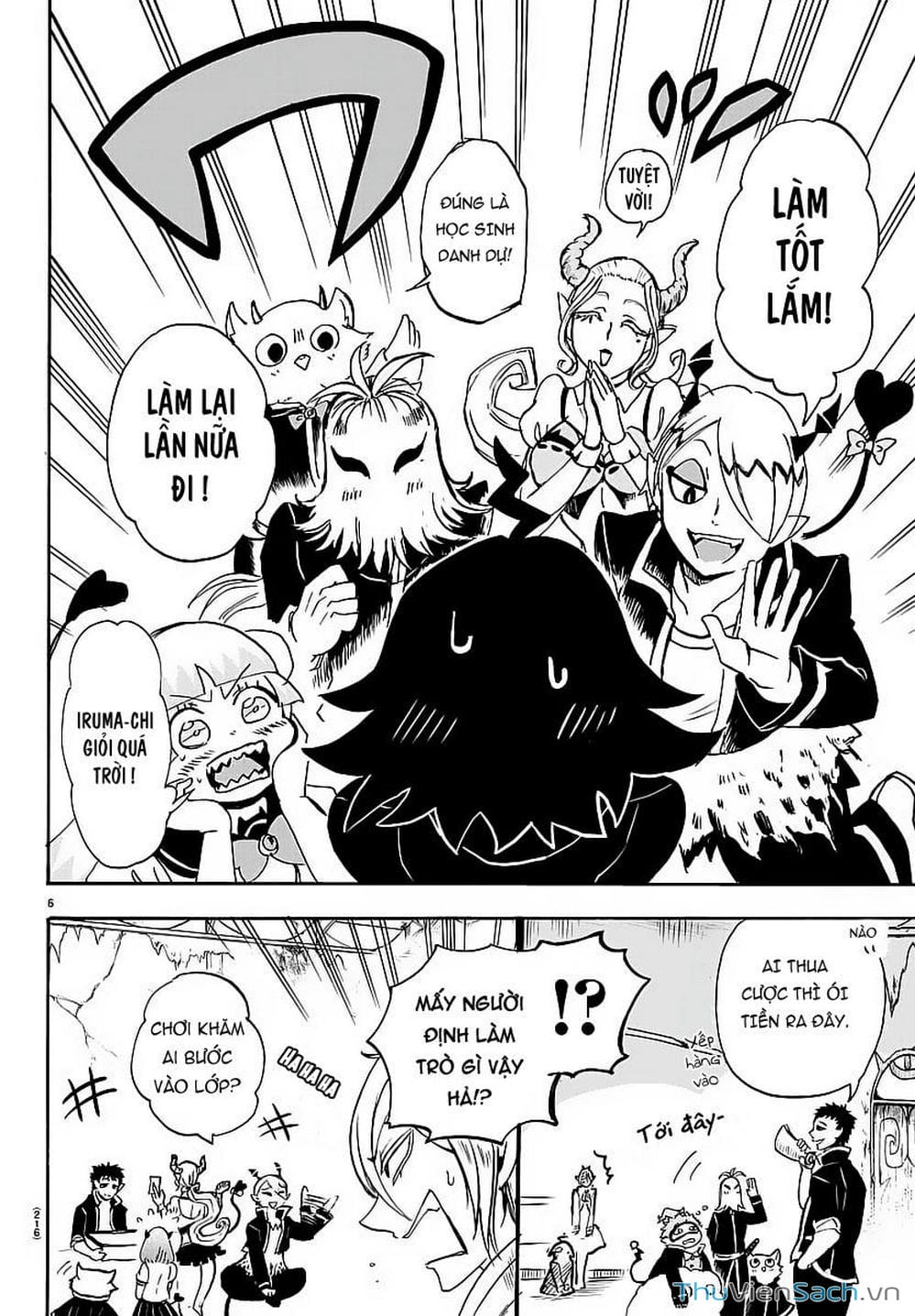 Truyện Tranh Chào Mừng Cậu Đến Trường Iruma-Kun trang 7