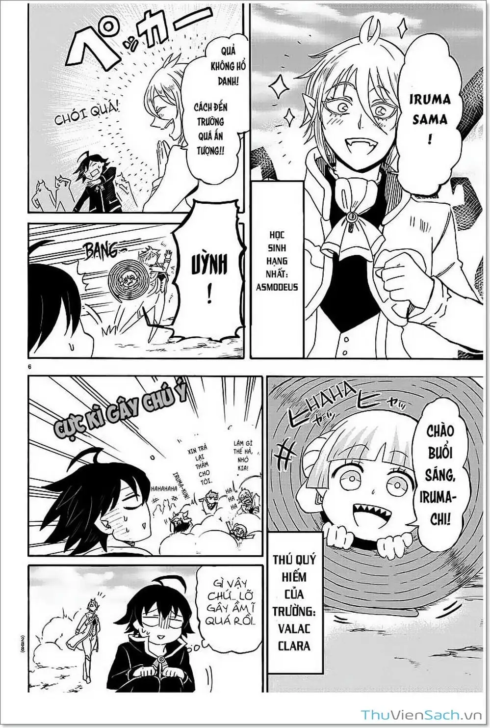 Truyện Tranh Chào Mừng Cậu Đến Trường Iruma-Kun trang 7