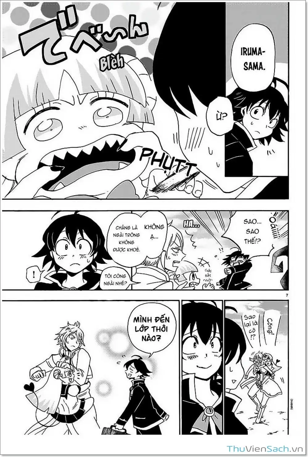 Truyện Tranh Chào Mừng Cậu Đến Trường Iruma-Kun trang 7
