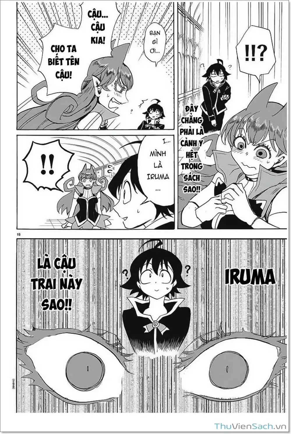 Truyện Tranh Chào Mừng Cậu Đến Trường Iruma-Kun trang 7