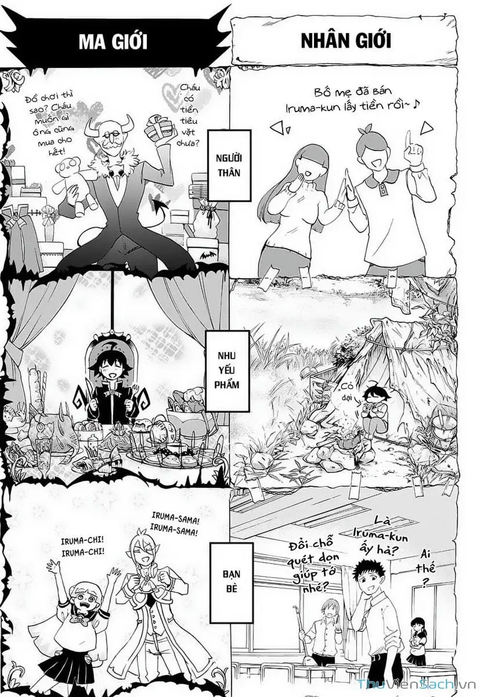 Truyện Tranh Chào Mừng Cậu Đến Trường Iruma-Kun trang 7