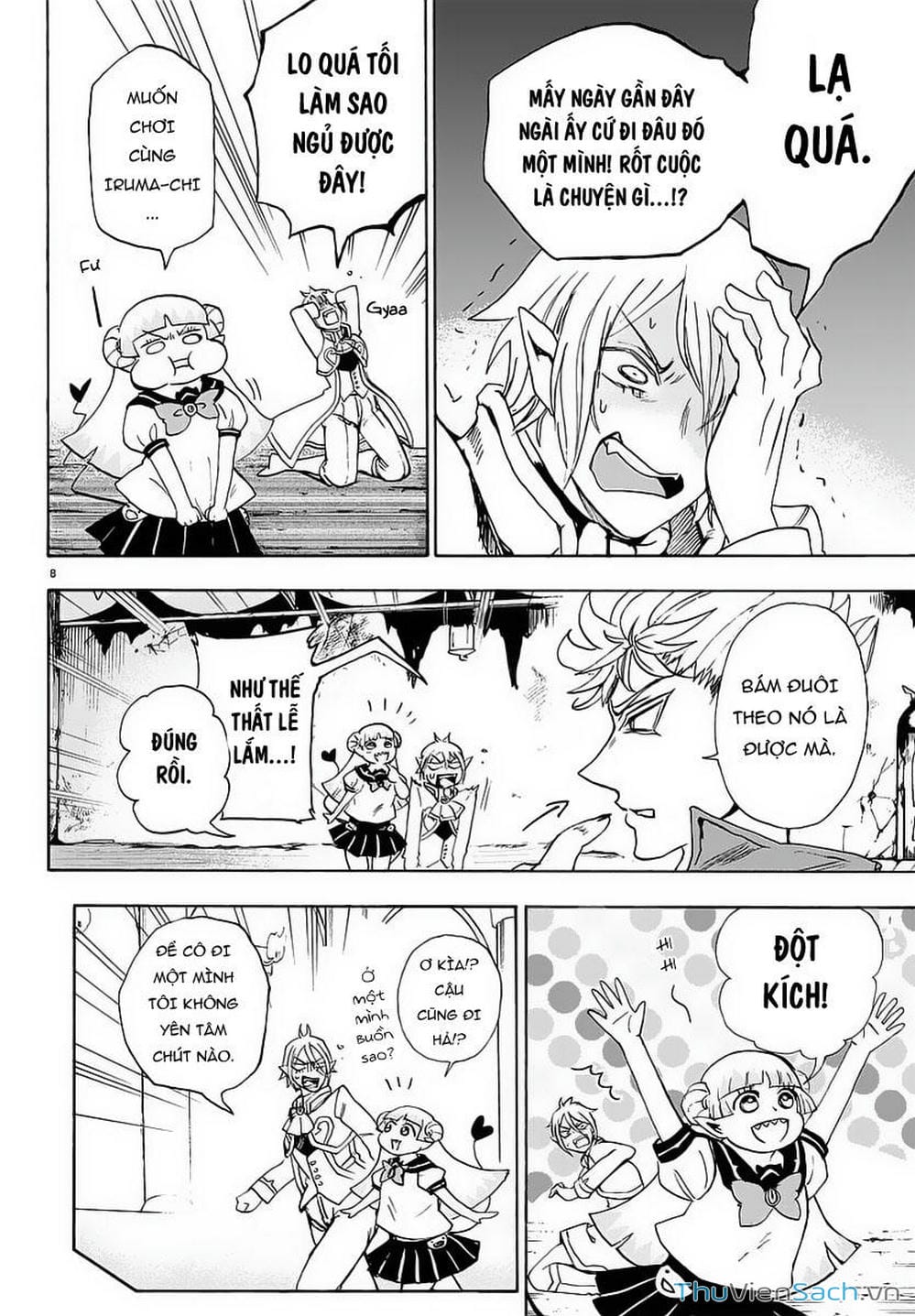 Truyện Tranh Chào Mừng Cậu Đến Trường Iruma-Kun trang 7