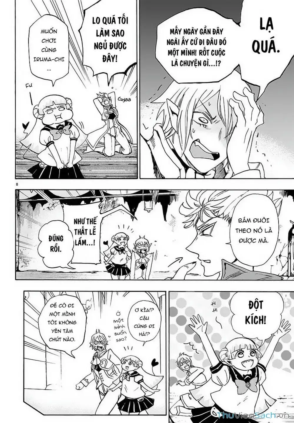 Truyện Tranh Chào Mừng Cậu Đến Trường Iruma-Kun trang 7
