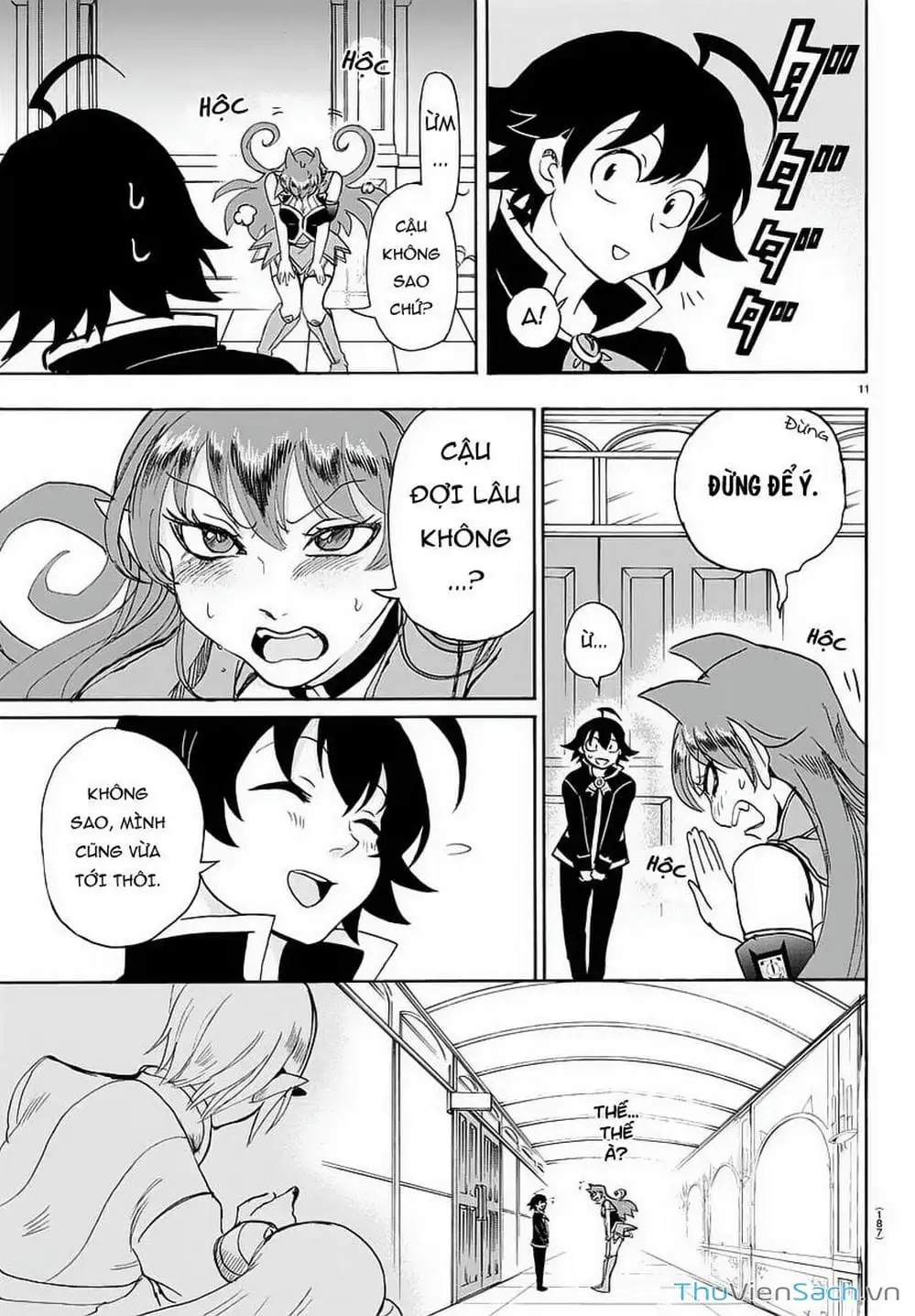 Truyện Tranh Chào Mừng Cậu Đến Trường Iruma-Kun trang 7