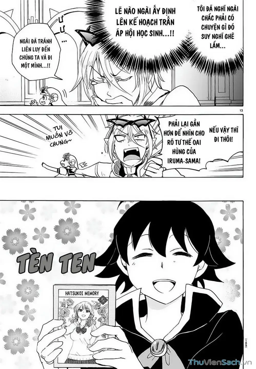 Truyện Tranh Chào Mừng Cậu Đến Trường Iruma-Kun trang 7