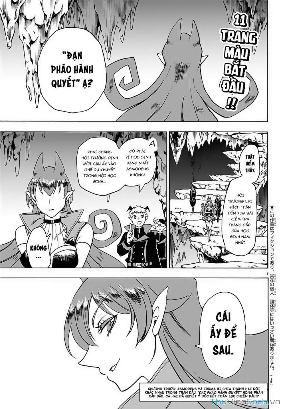 Truyện Tranh Chào Mừng Cậu Đến Trường Iruma-Kun trang 7