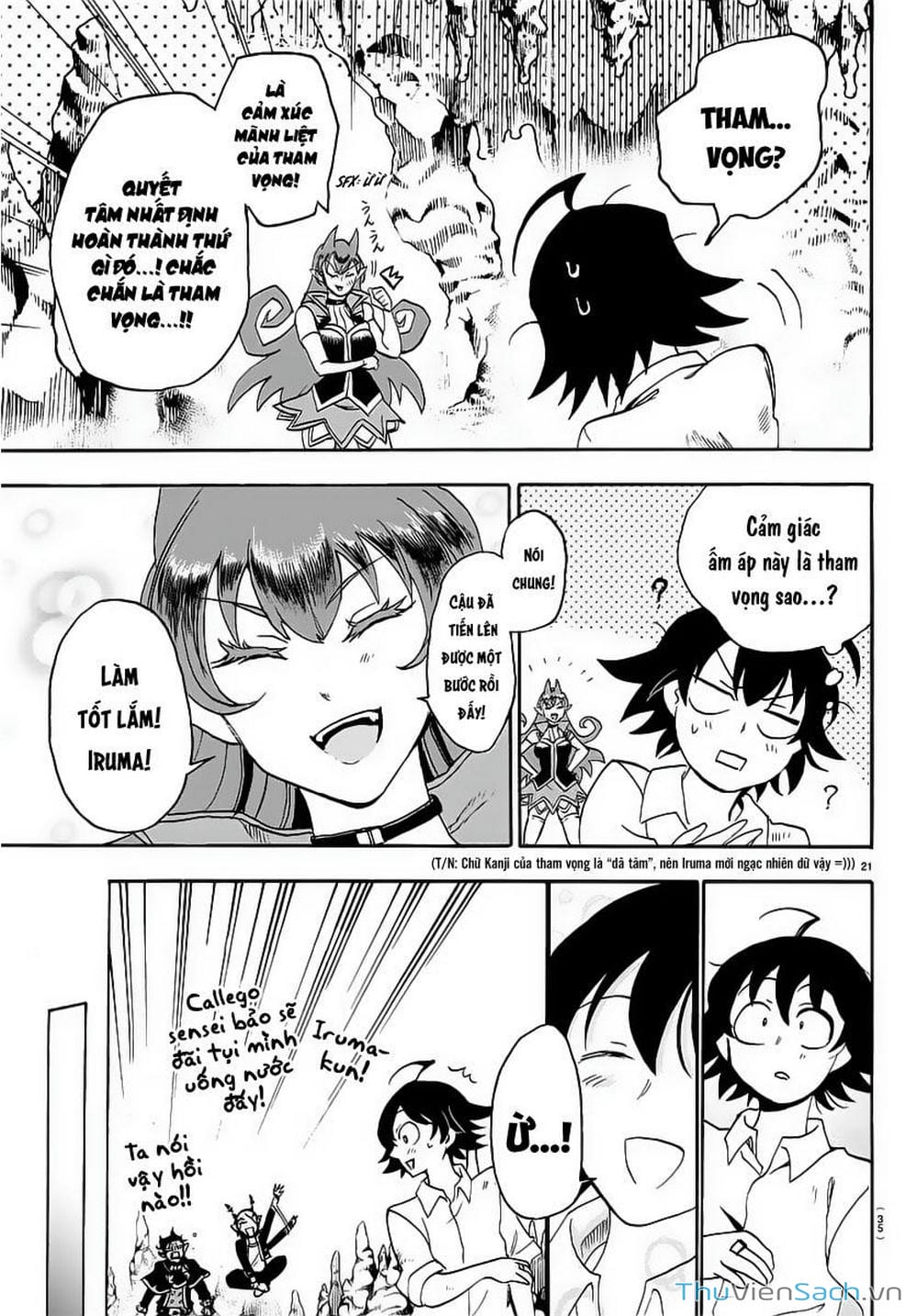 Truyện Tranh Chào Mừng Cậu Đến Trường Iruma-Kun trang 7