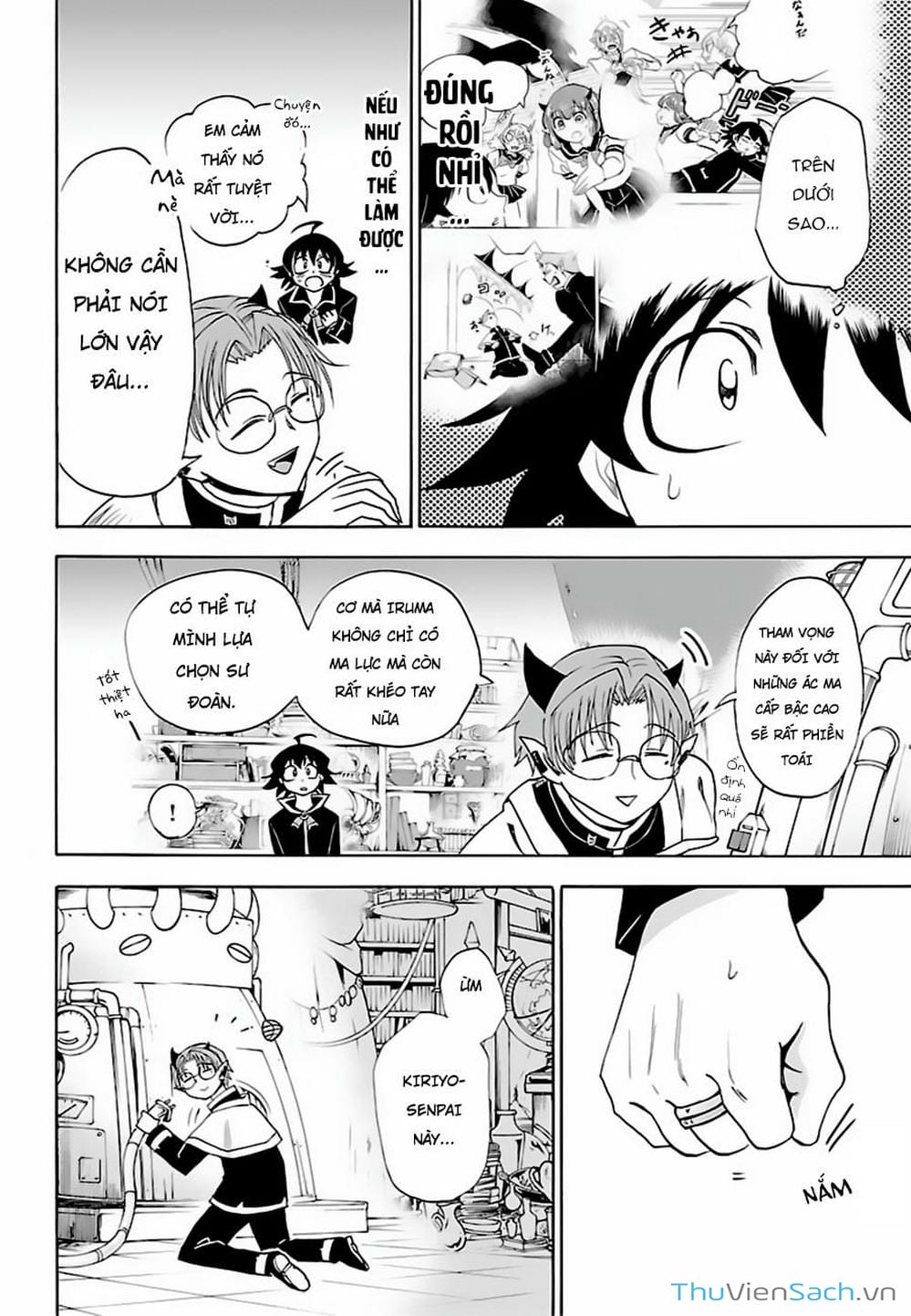 Truyện Tranh Chào Mừng Cậu Đến Trường Iruma-Kun trang 7
