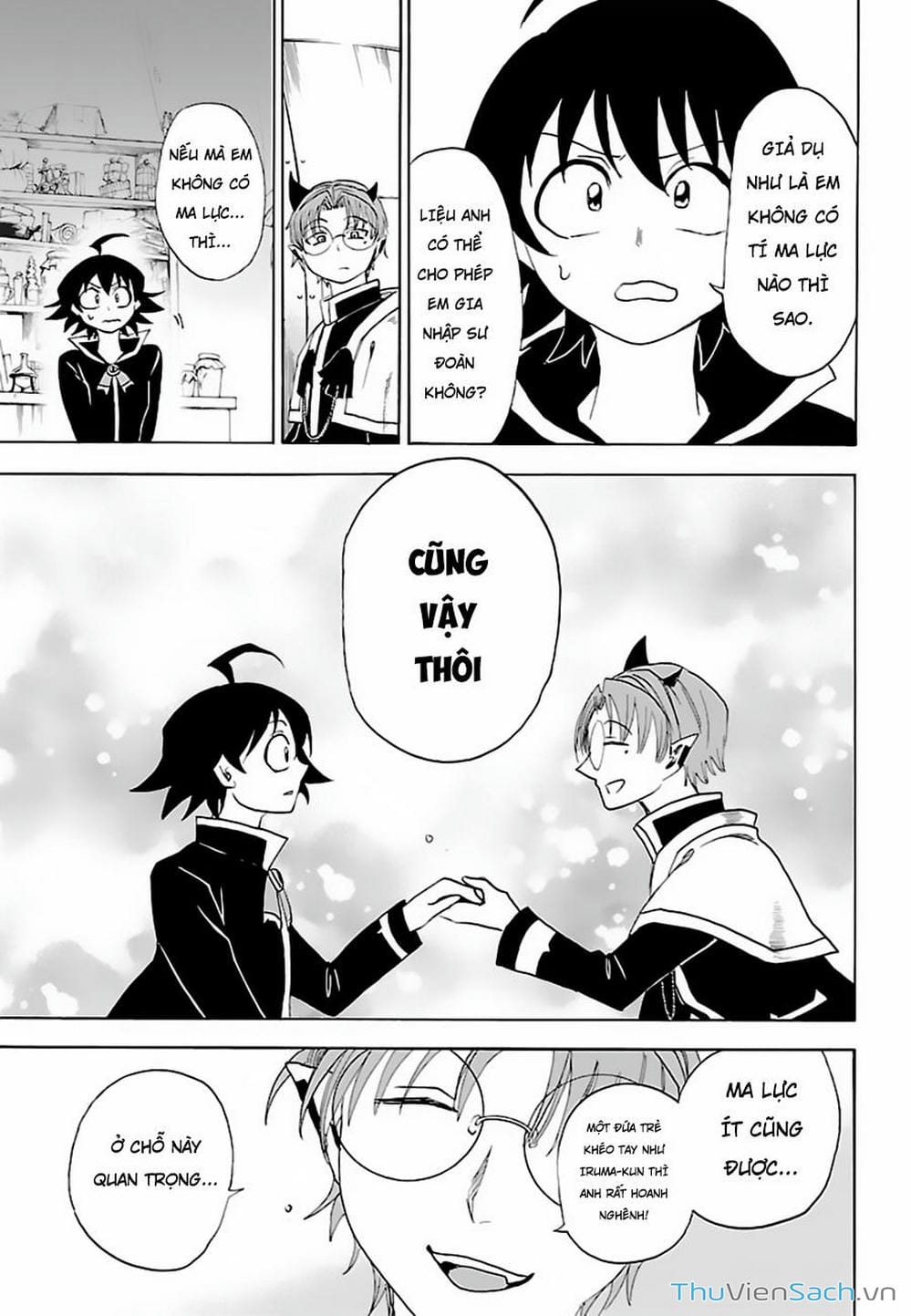 Truyện Tranh Chào Mừng Cậu Đến Trường Iruma-Kun trang 7