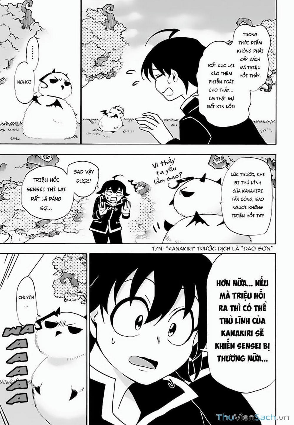 Truyện Tranh Chào Mừng Cậu Đến Trường Iruma-Kun trang 7