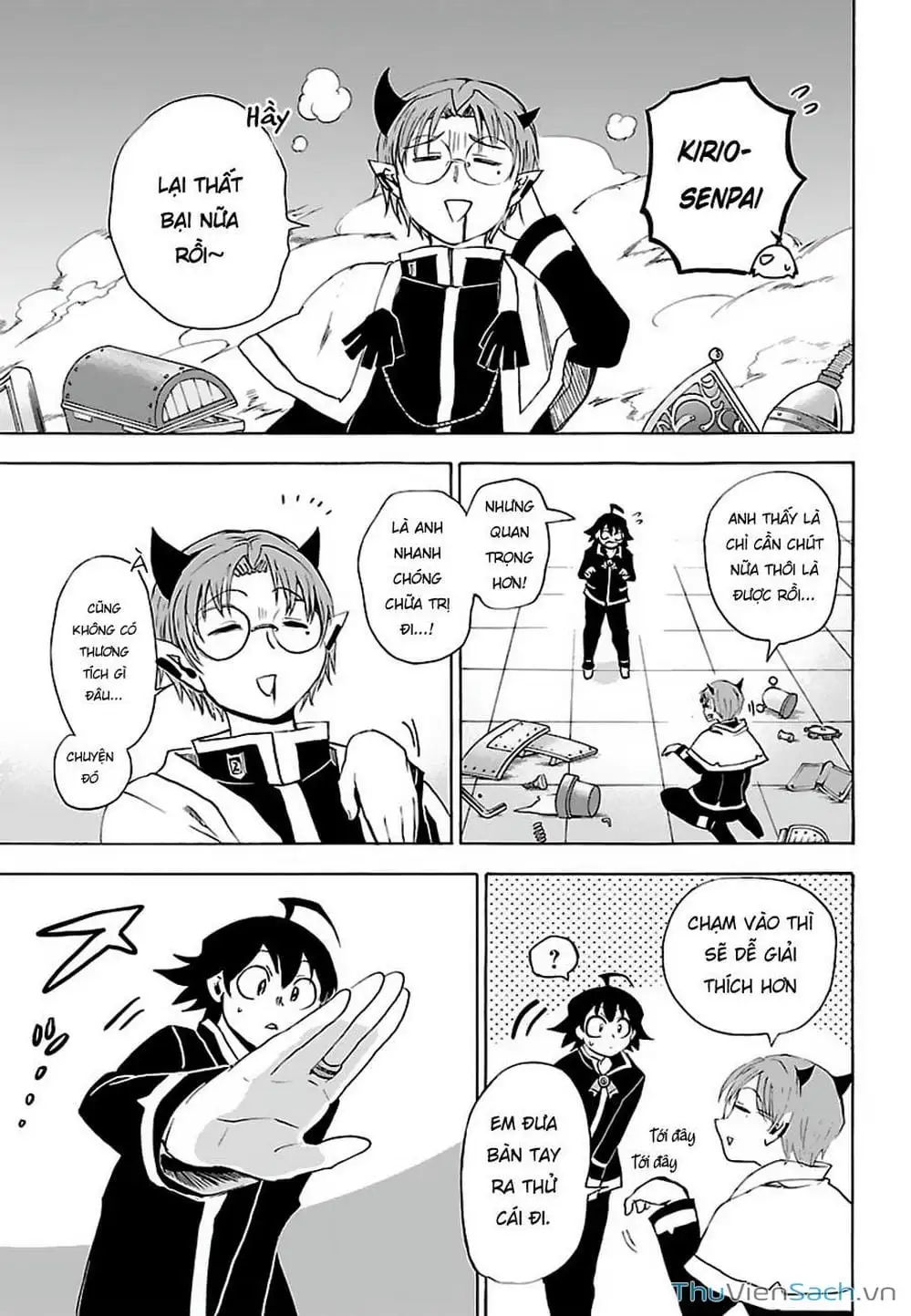 Truyện Tranh Chào Mừng Cậu Đến Trường Iruma-Kun trang 7