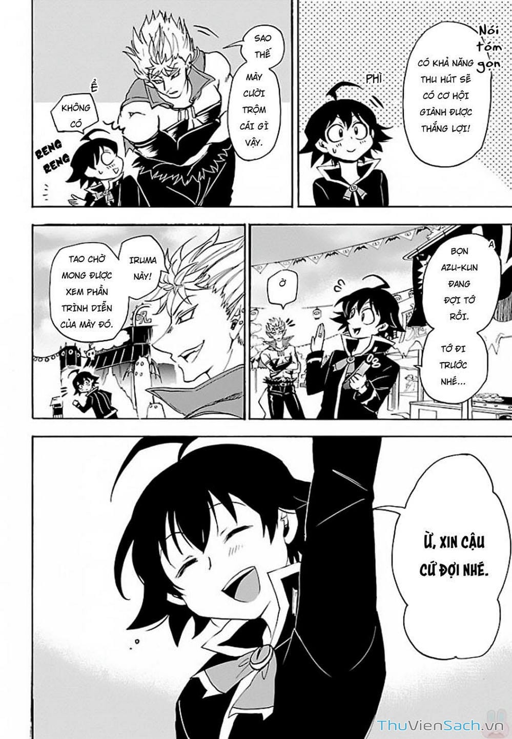 Truyện Tranh Chào Mừng Cậu Đến Trường Iruma-Kun trang 7