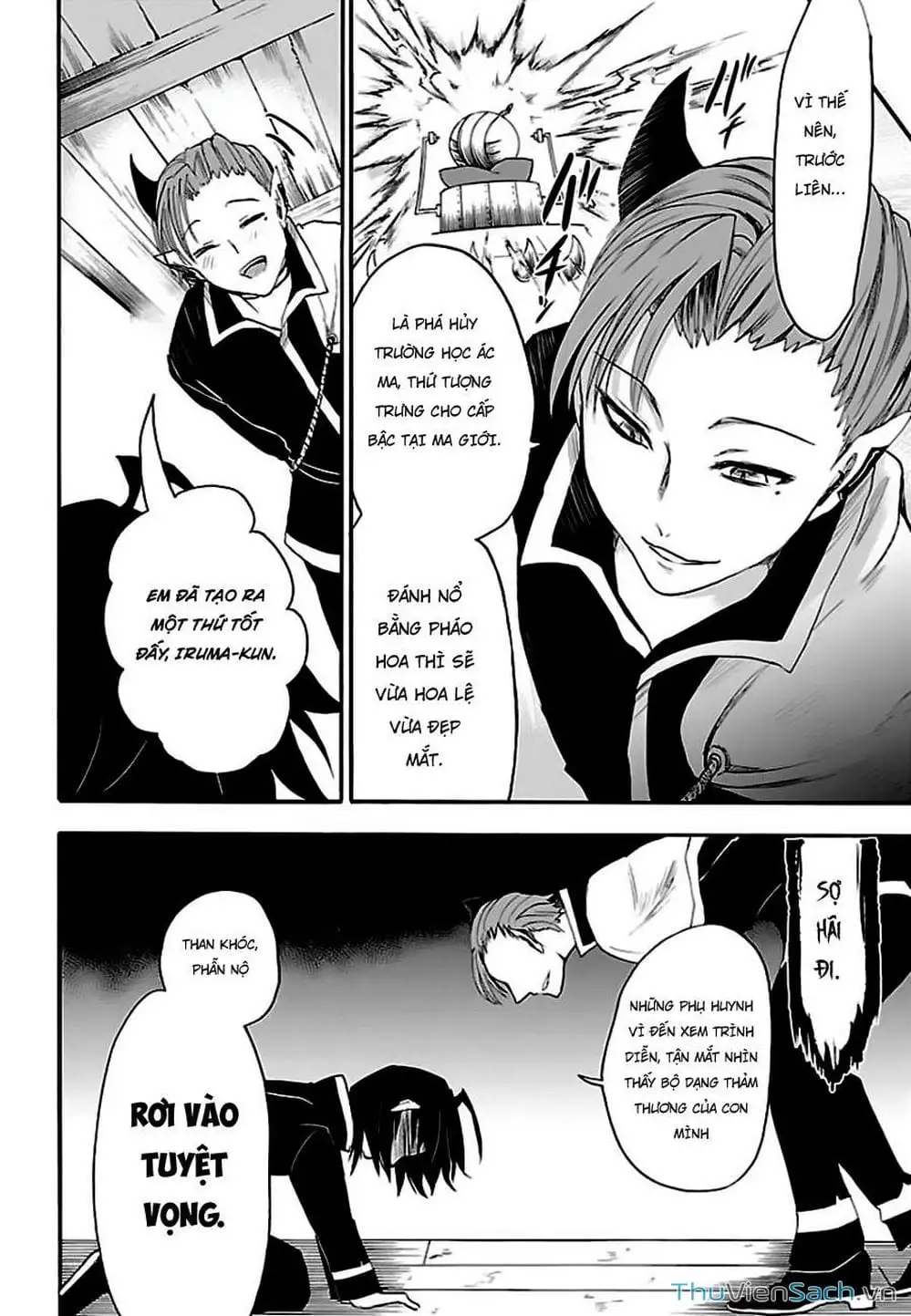 Truyện Tranh Chào Mừng Cậu Đến Trường Iruma-Kun trang 7