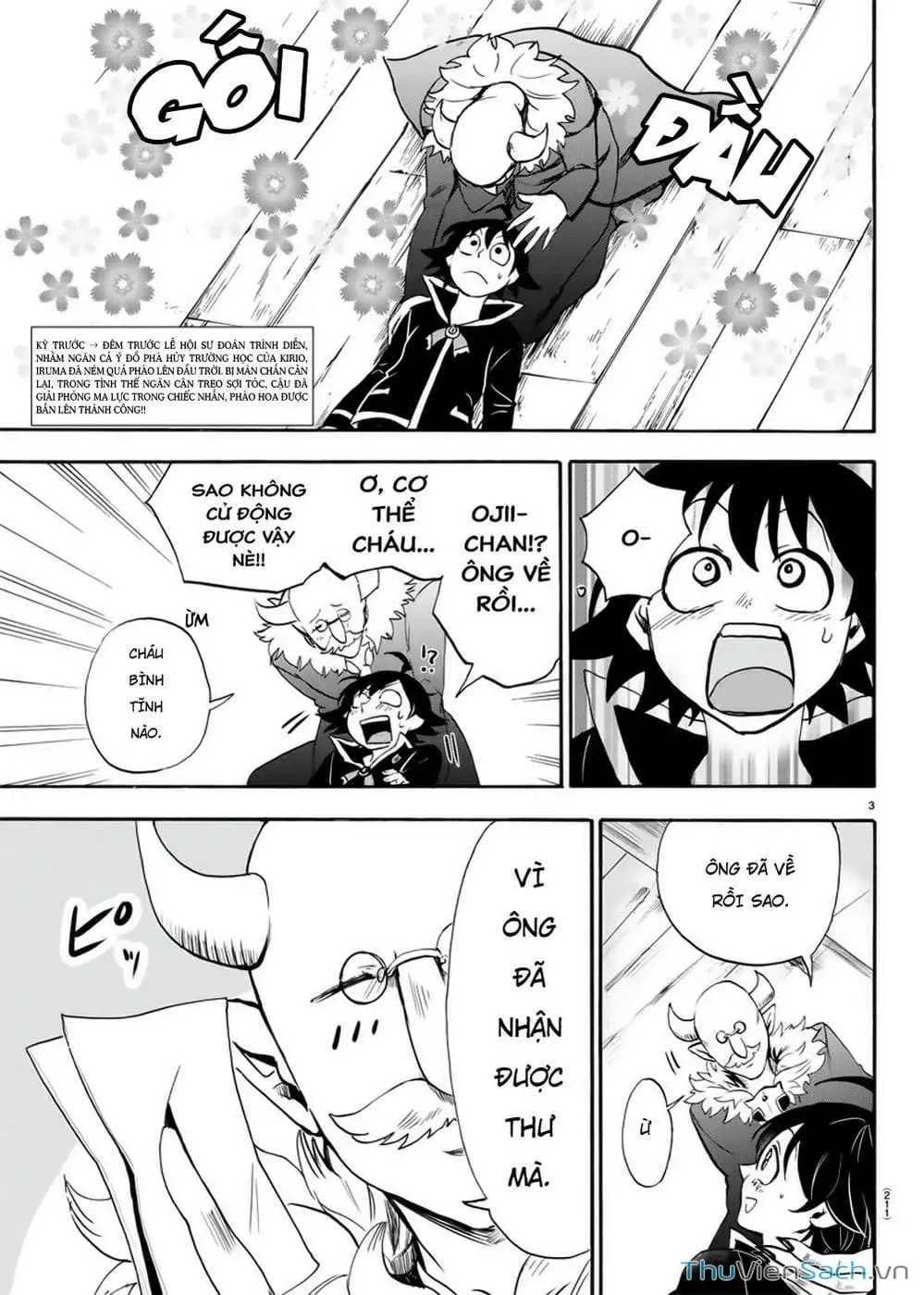 Truyện Tranh Chào Mừng Cậu Đến Trường Iruma-Kun trang 7