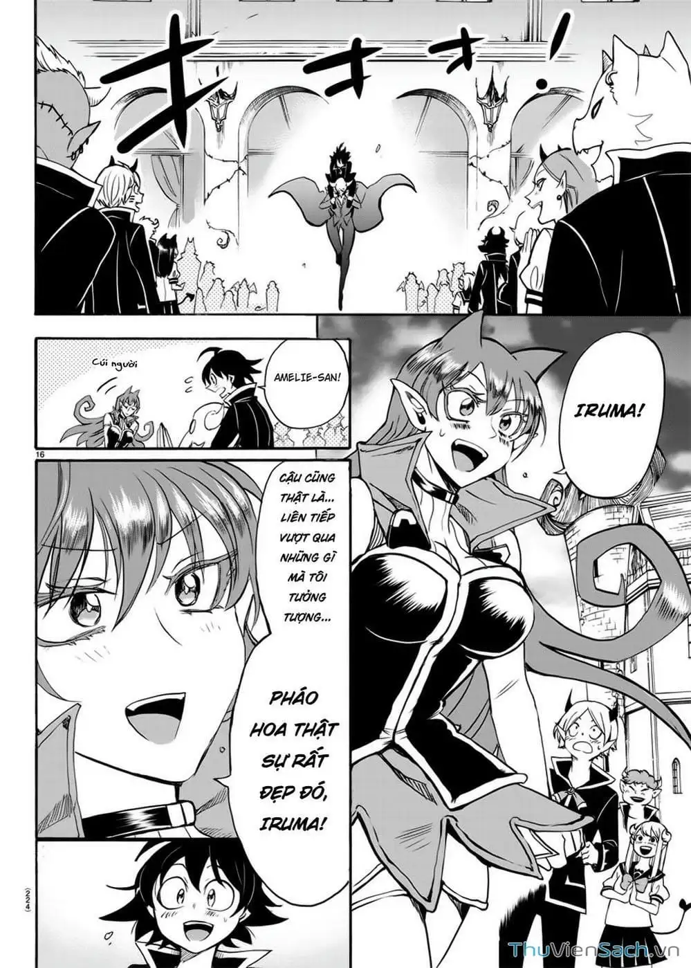 Truyện Tranh Chào Mừng Cậu Đến Trường Iruma-Kun trang 7