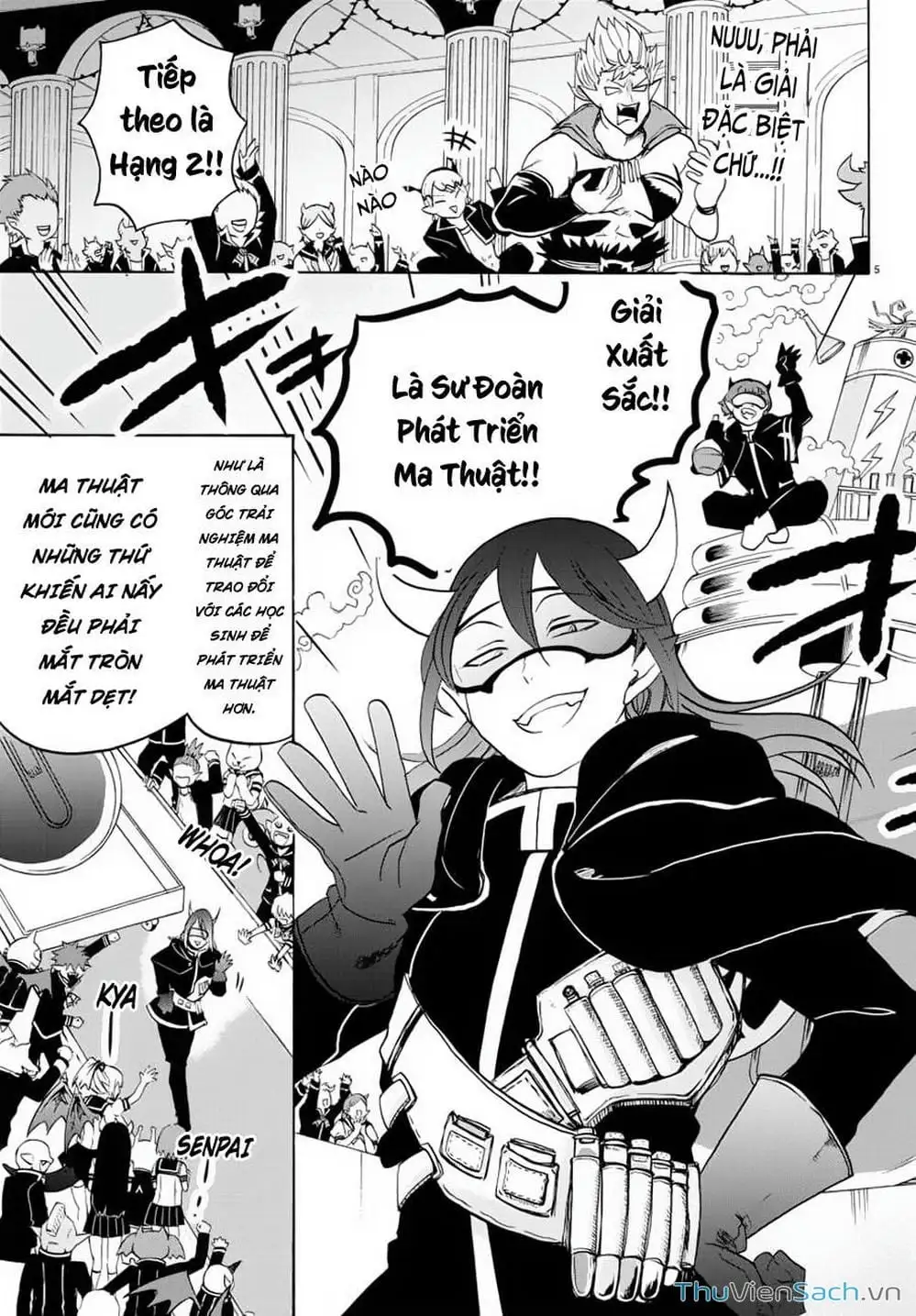 Truyện Tranh Chào Mừng Cậu Đến Trường Iruma-Kun trang 7