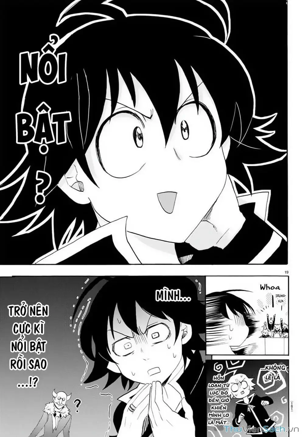 Truyện Tranh Chào Mừng Cậu Đến Trường Iruma-Kun trang 7