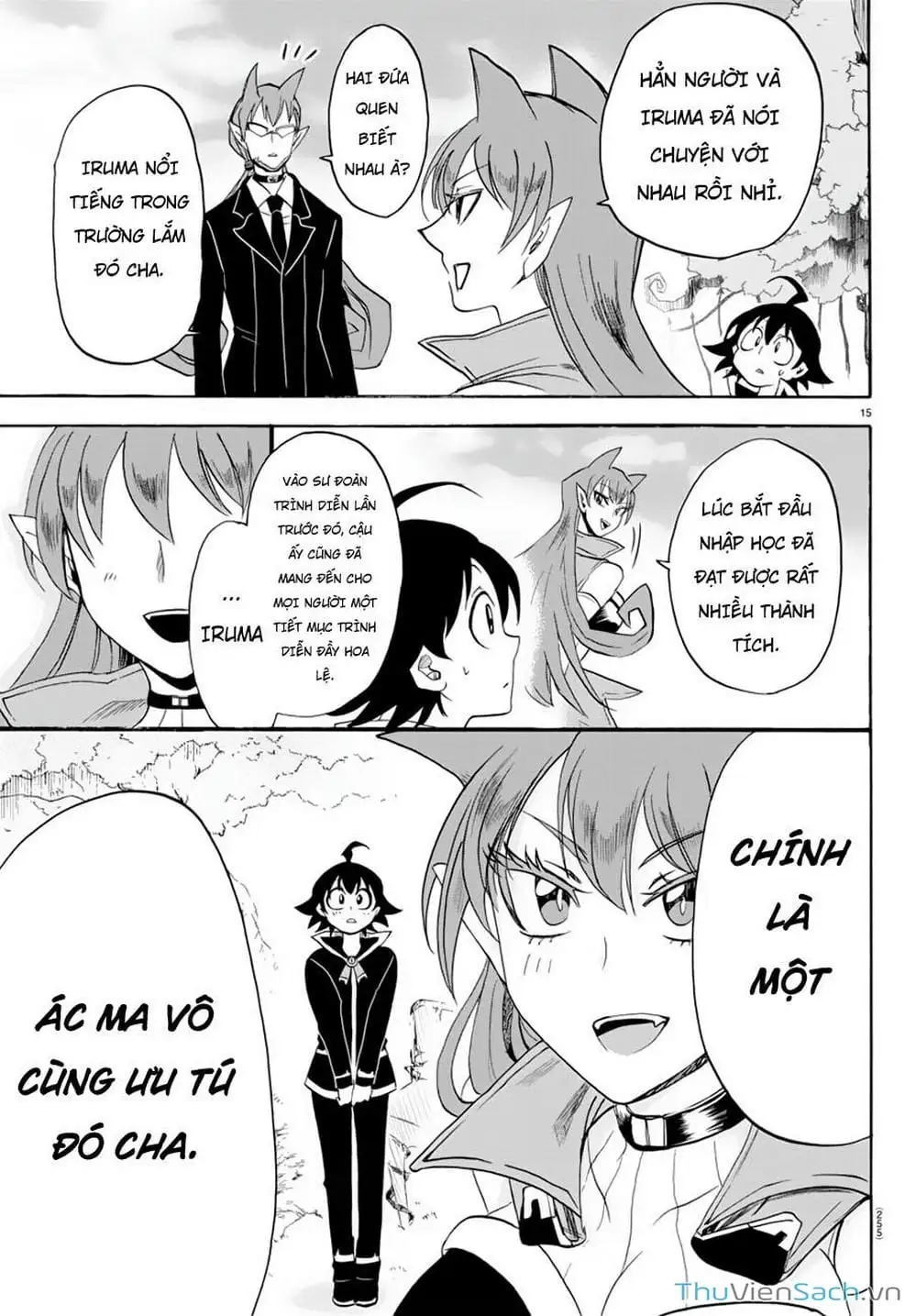 Truyện Tranh Chào Mừng Cậu Đến Trường Iruma-Kun trang 7