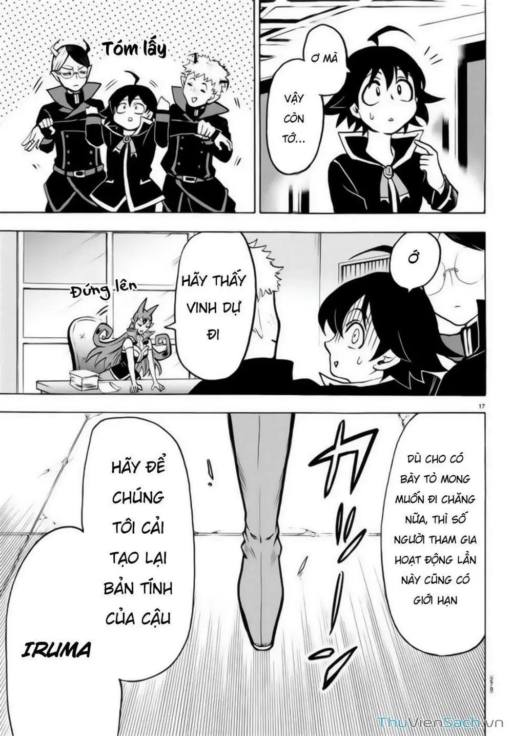Truyện Tranh Chào Mừng Cậu Đến Trường Iruma-Kun trang 7