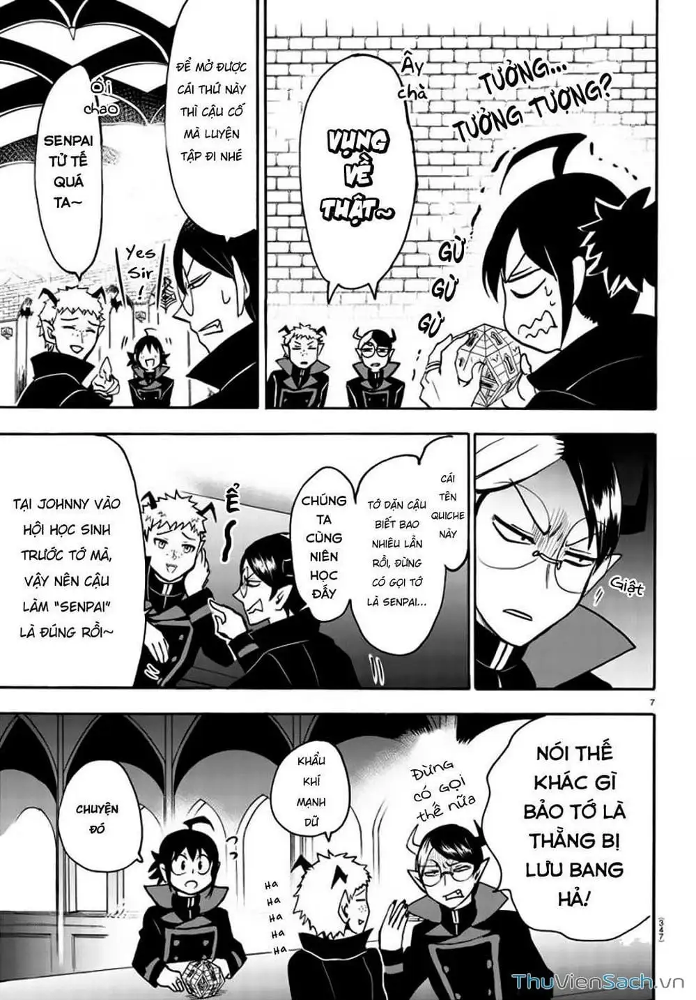 Truyện Tranh Chào Mừng Cậu Đến Trường Iruma-Kun trang 7