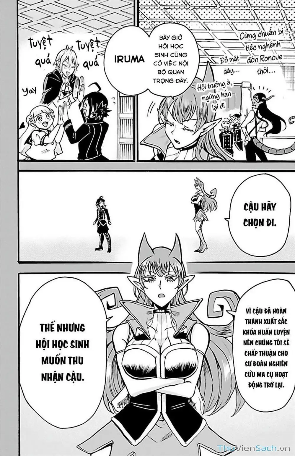 Truyện Tranh Chào Mừng Cậu Đến Trường Iruma-Kun trang 7