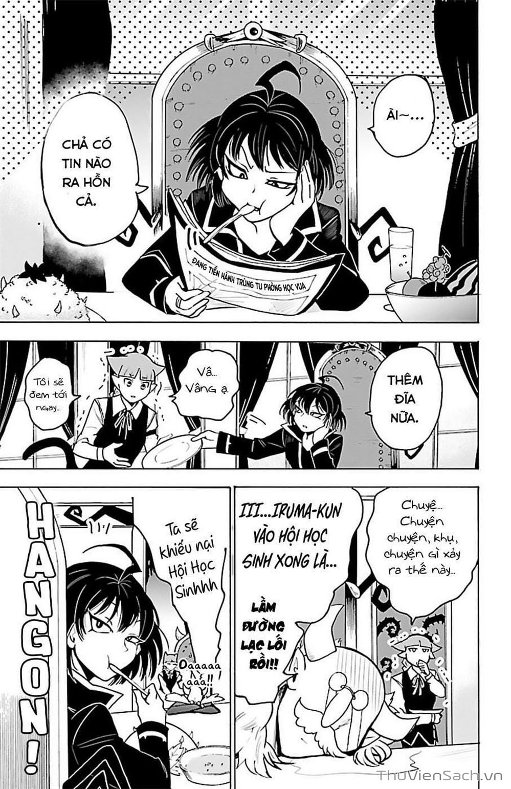Truyện Tranh Chào Mừng Cậu Đến Trường Iruma-Kun trang 7