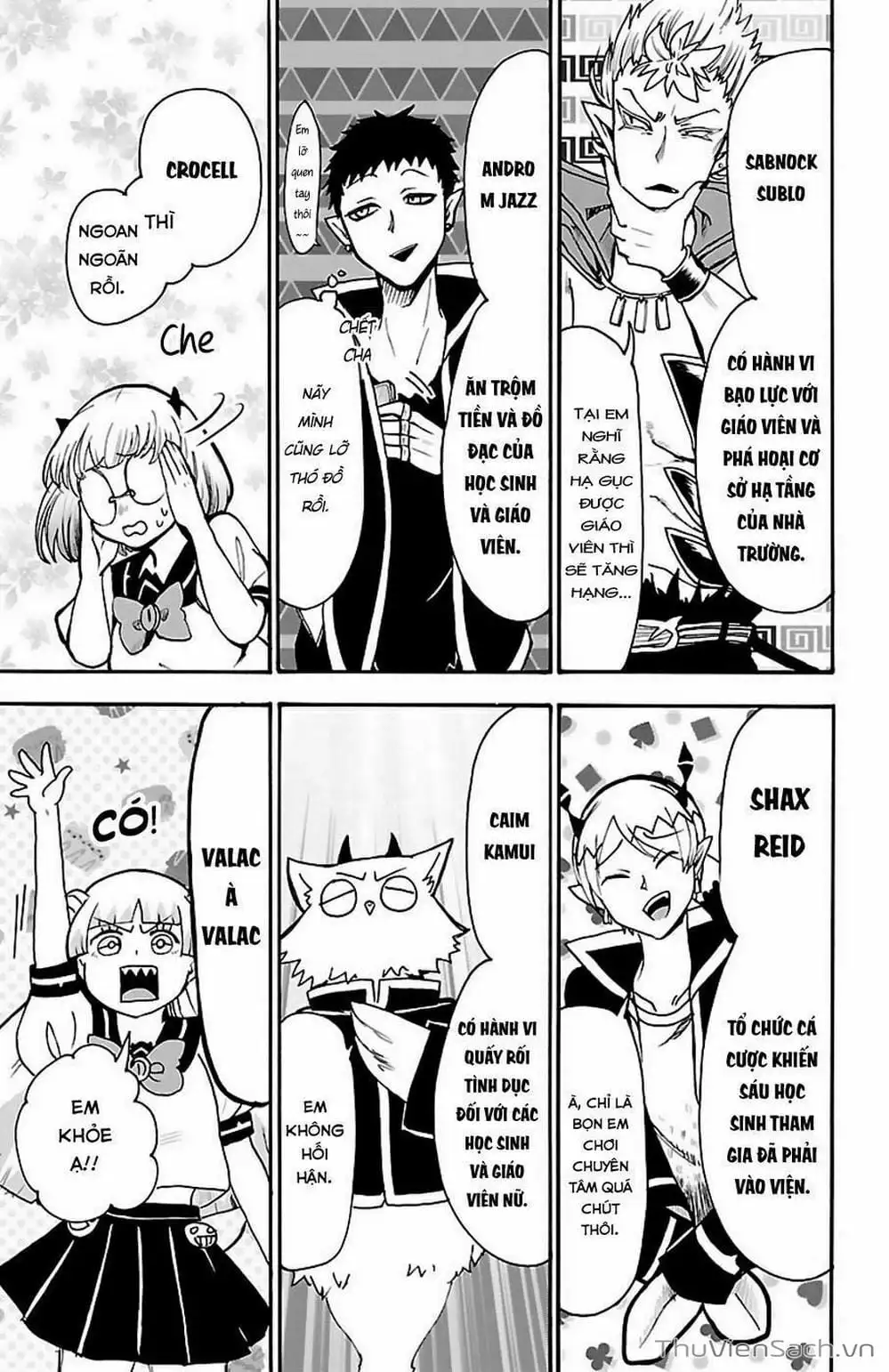 Truyện Tranh Chào Mừng Cậu Đến Trường Iruma-Kun trang 7