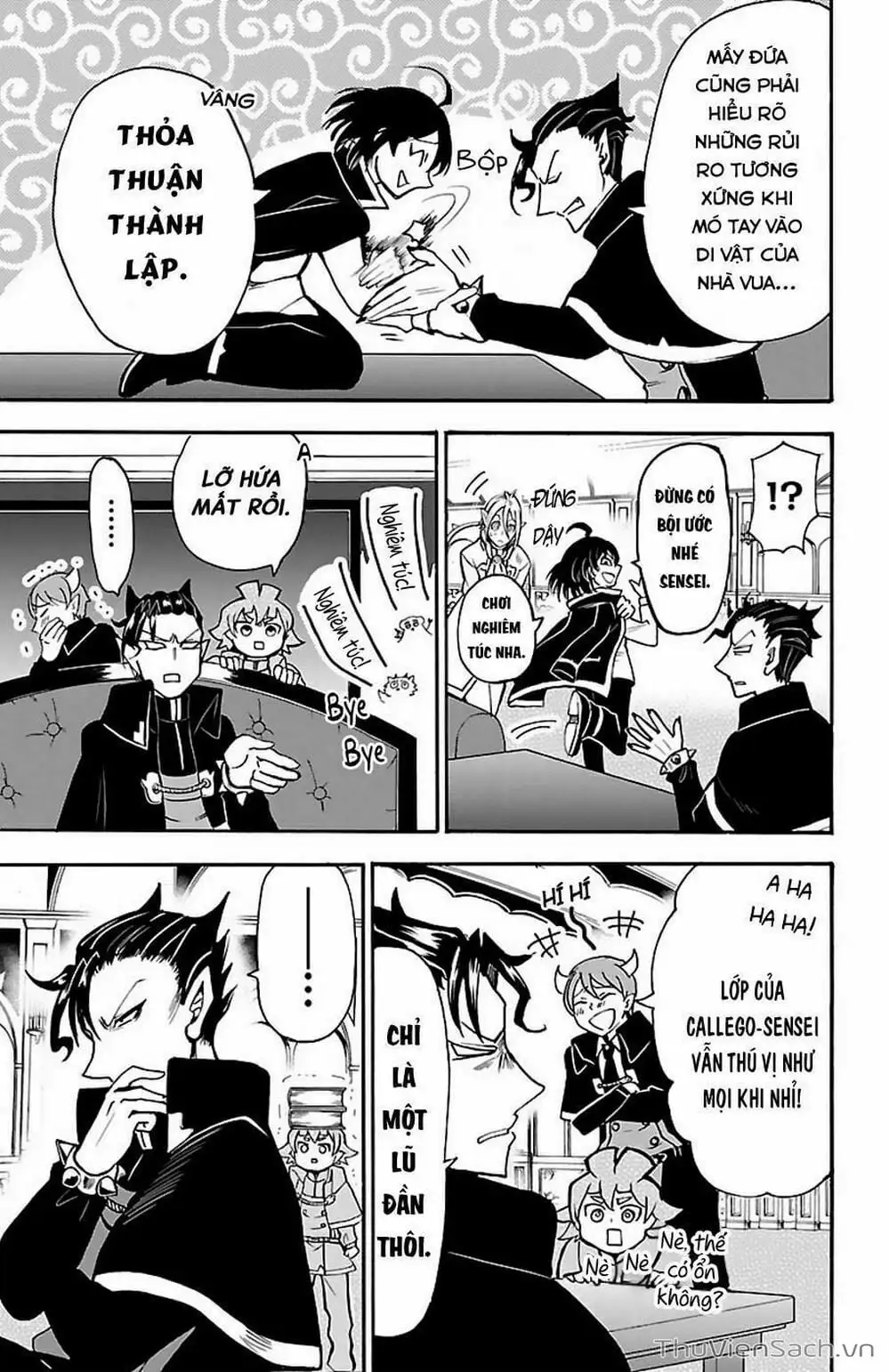 Truyện Tranh Chào Mừng Cậu Đến Trường Iruma-Kun trang 7