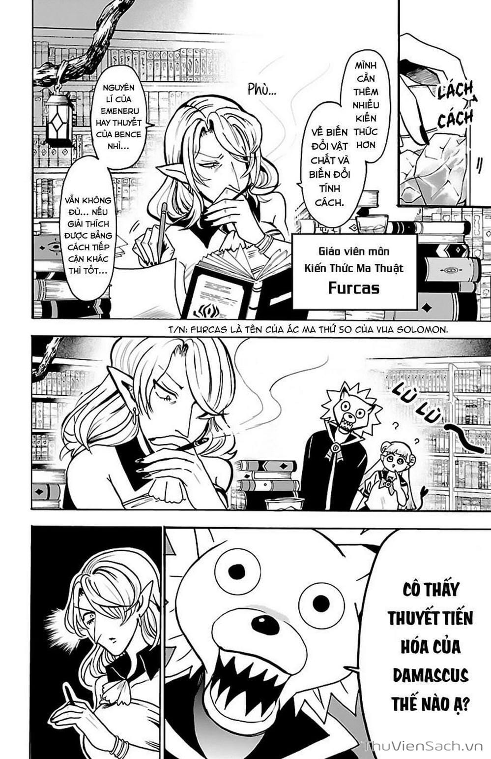 Truyện Tranh Chào Mừng Cậu Đến Trường Iruma-Kun trang 7