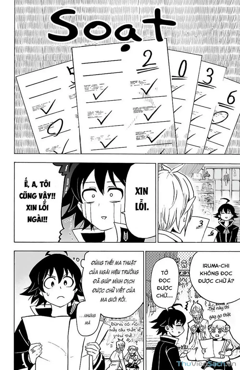 Truyện Tranh Chào Mừng Cậu Đến Trường Iruma-Kun trang 7