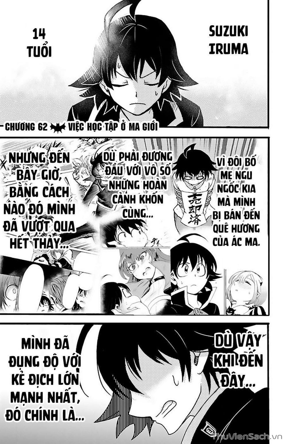 Truyện Tranh Chào Mừng Cậu Đến Trường Iruma-Kun trang 7