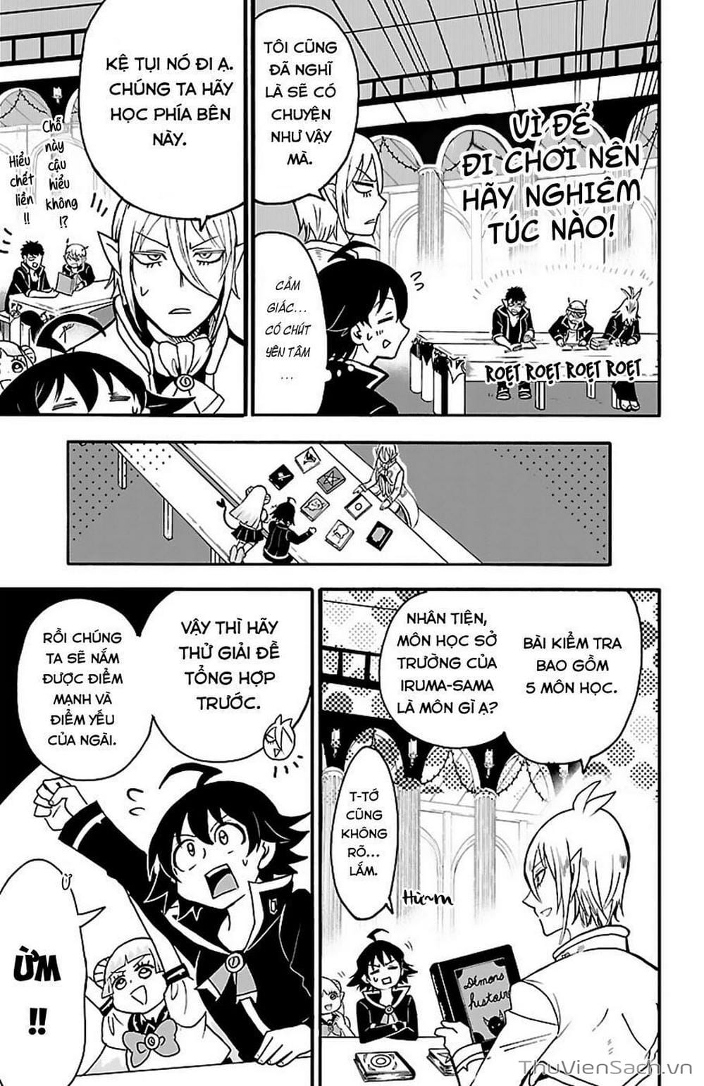 Truyện Tranh Chào Mừng Cậu Đến Trường Iruma-Kun trang 7