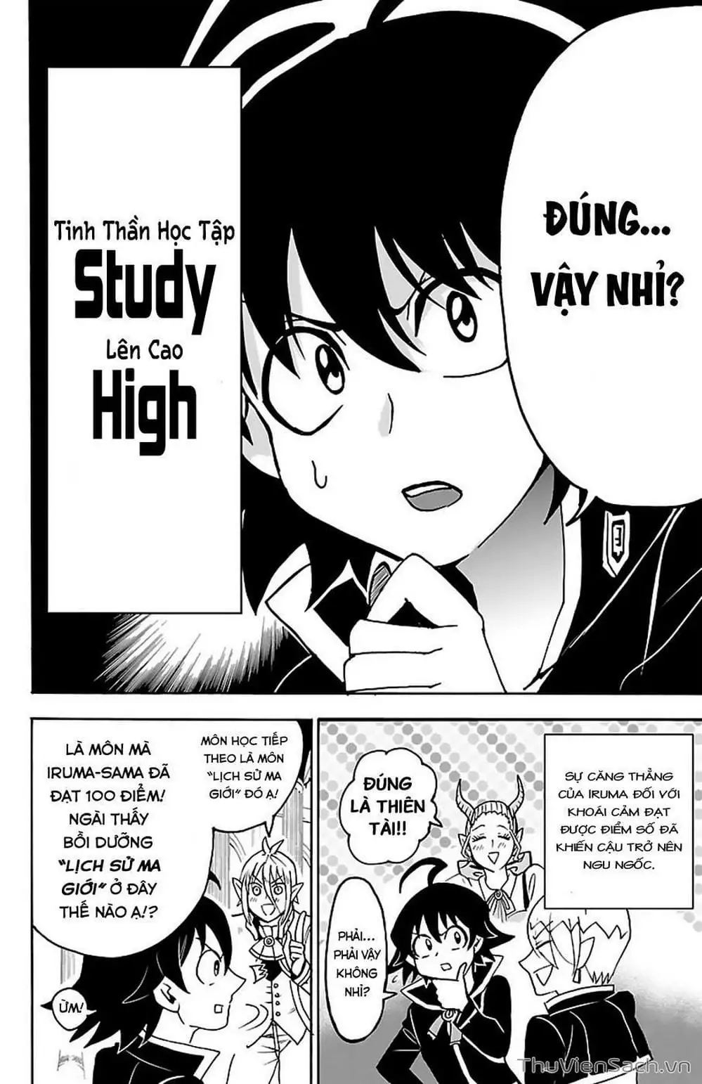 Truyện Tranh Chào Mừng Cậu Đến Trường Iruma-Kun trang 7