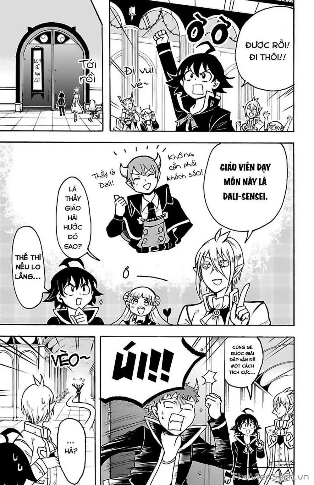 Truyện Tranh Chào Mừng Cậu Đến Trường Iruma-Kun trang 7