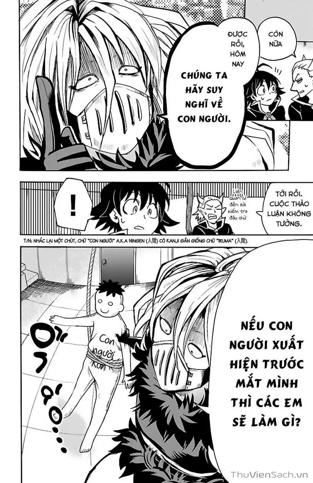 Truyện Tranh Chào Mừng Cậu Đến Trường Iruma-Kun trang 7