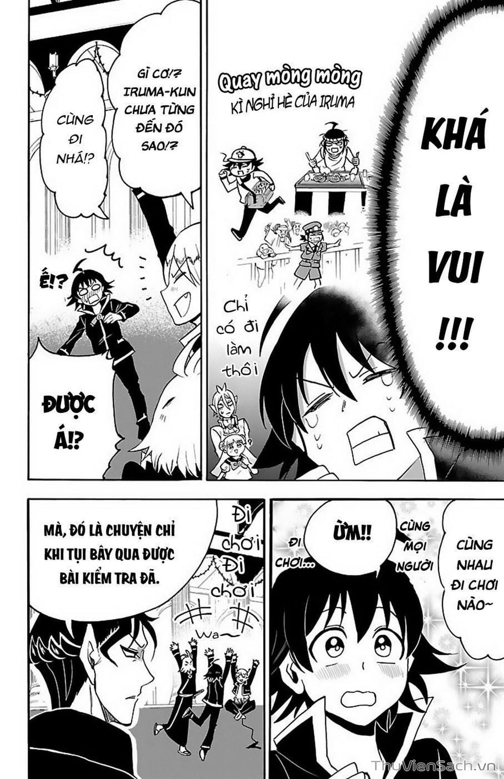 Truyện Tranh Chào Mừng Cậu Đến Trường Iruma-Kun trang 7