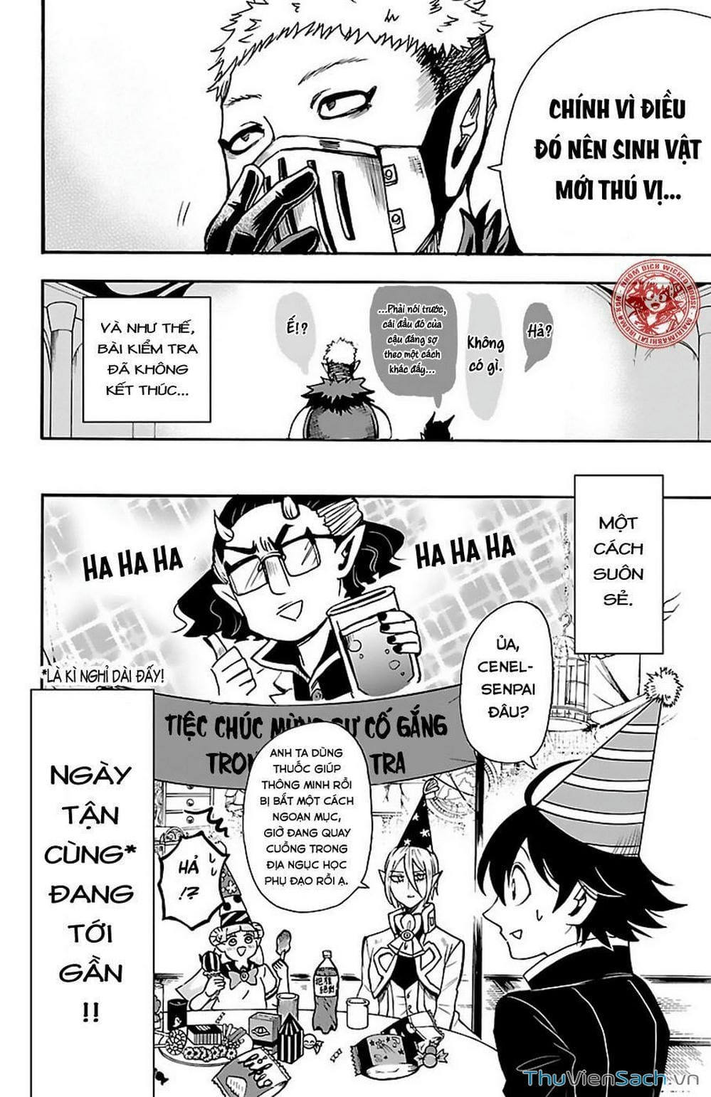 Truyện Tranh Chào Mừng Cậu Đến Trường Iruma-Kun trang 7