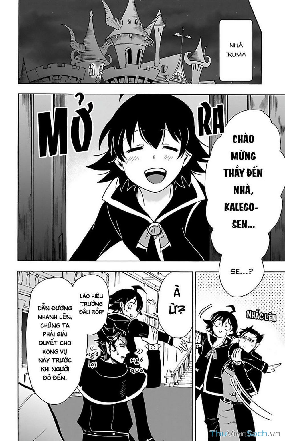 Truyện Tranh Chào Mừng Cậu Đến Trường Iruma-Kun trang 7