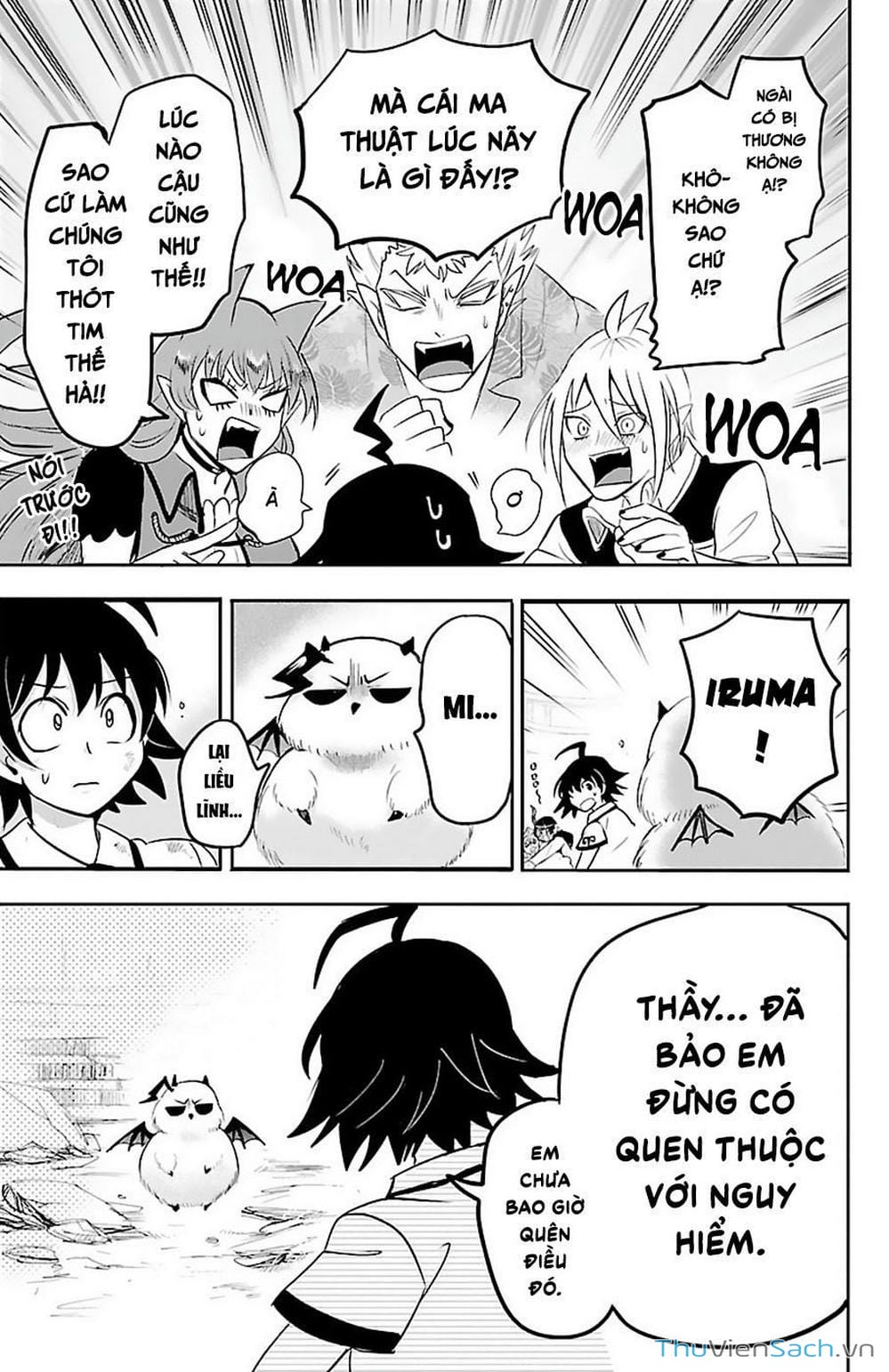Truyện Tranh Chào Mừng Cậu Đến Trường Iruma-Kun trang 7