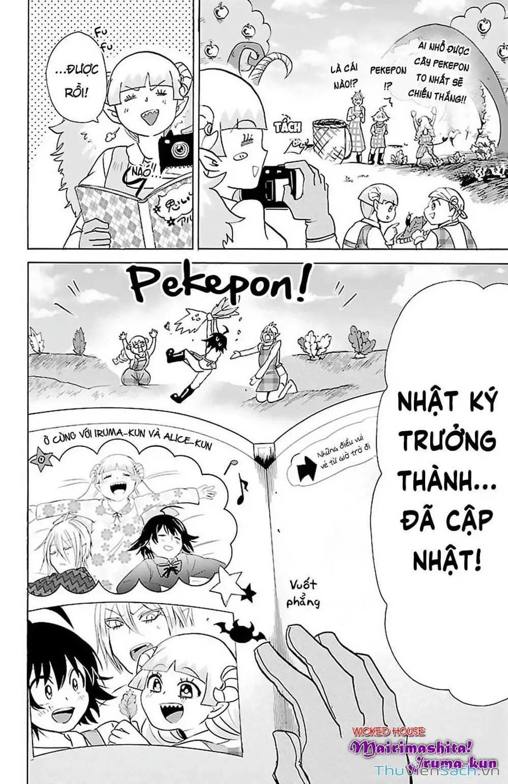 Truyện Tranh Chào Mừng Cậu Đến Trường Iruma-Kun trang 7