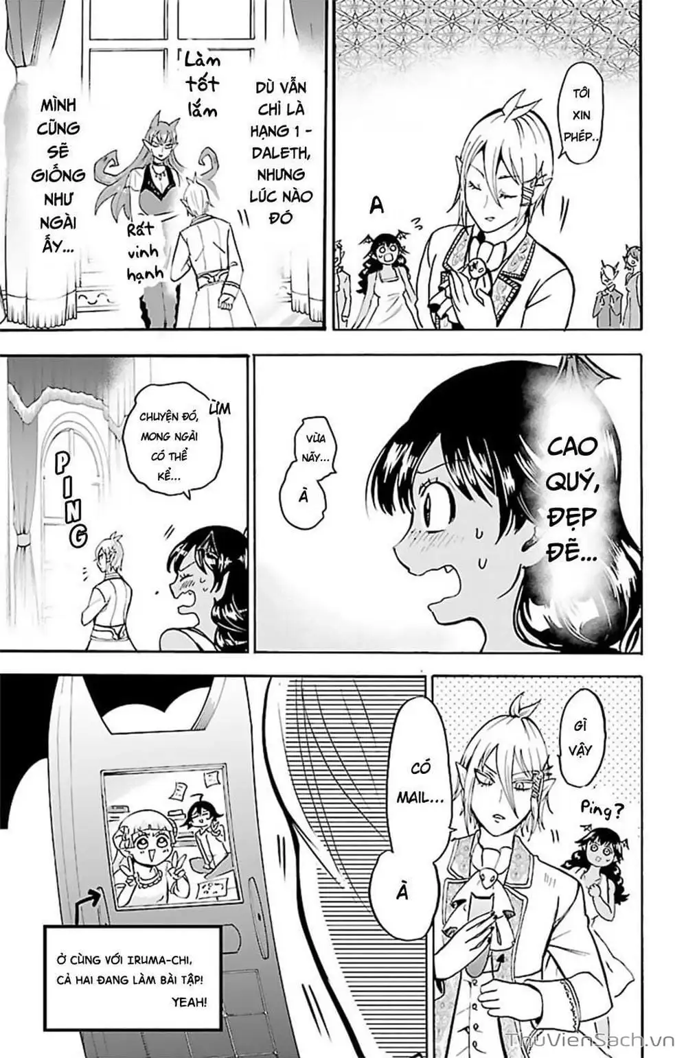 Truyện Tranh Chào Mừng Cậu Đến Trường Iruma-Kun trang 7