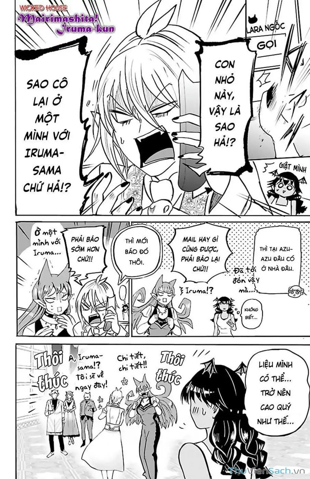 Truyện Tranh Chào Mừng Cậu Đến Trường Iruma-Kun trang 7
