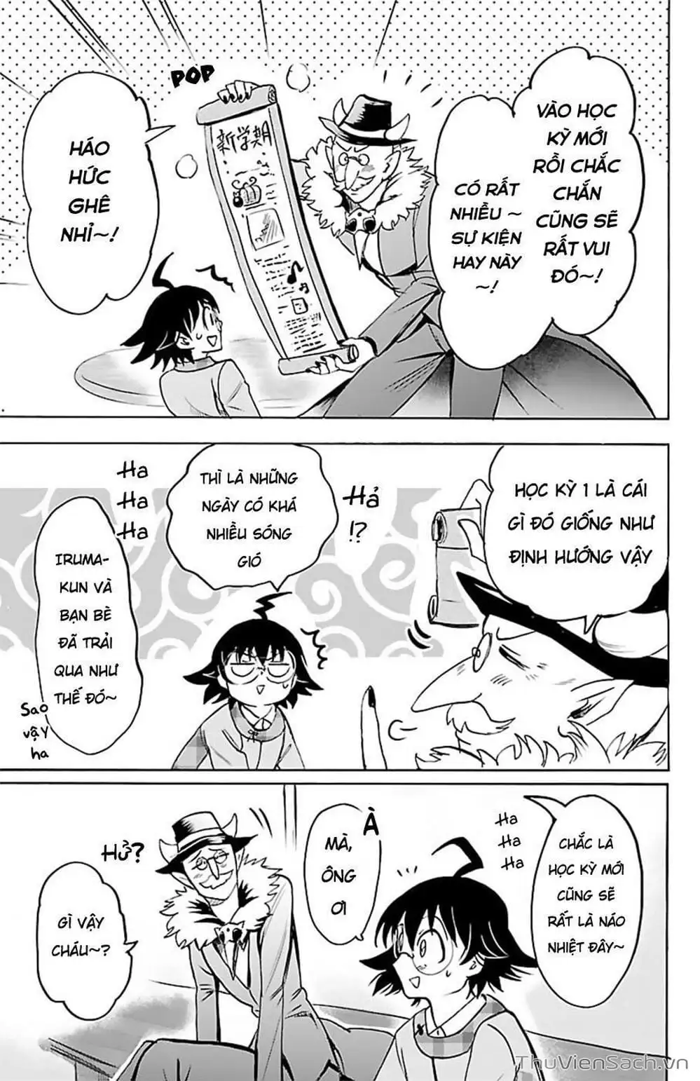 Truyện Tranh Chào Mừng Cậu Đến Trường Iruma-Kun trang 7