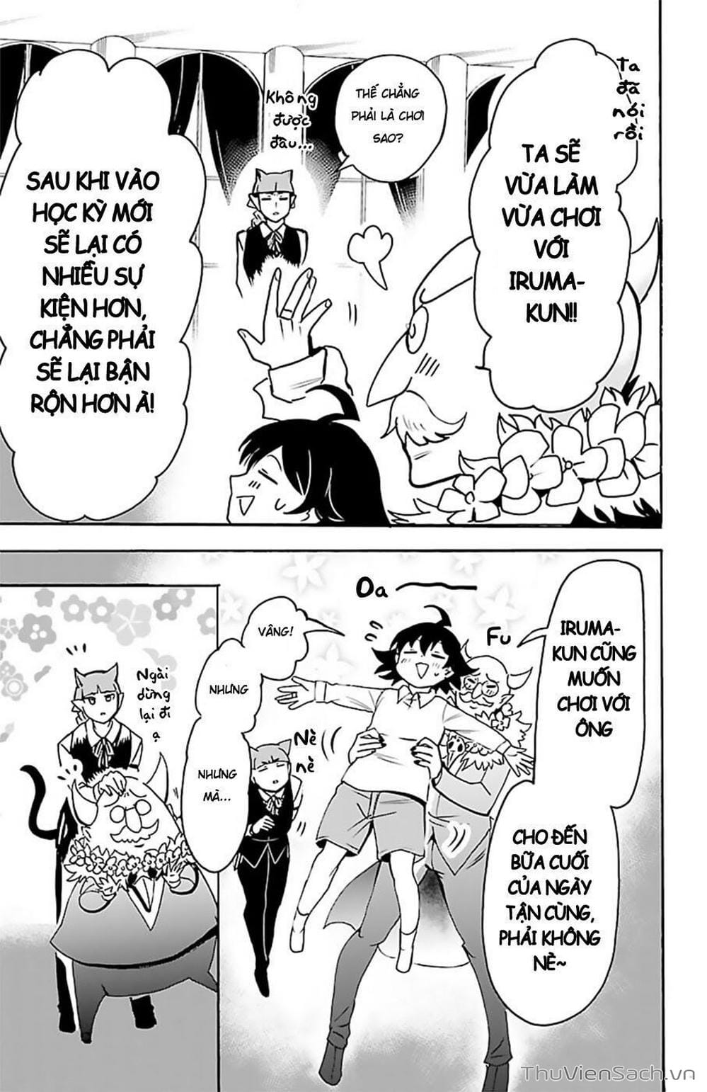 Truyện Tranh Chào Mừng Cậu Đến Trường Iruma-Kun trang 7